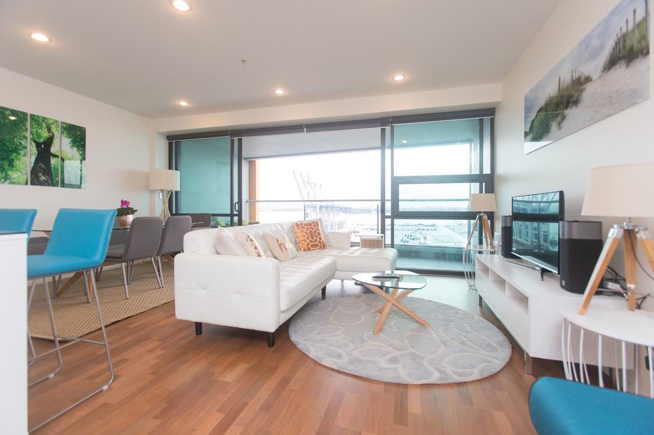 Perfect Location With Harbour Views Apartment Auckland Bagian luar foto